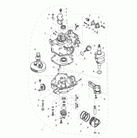ENGINE ASSY (REPARE KIT) - 4 Strok For F4F5BM